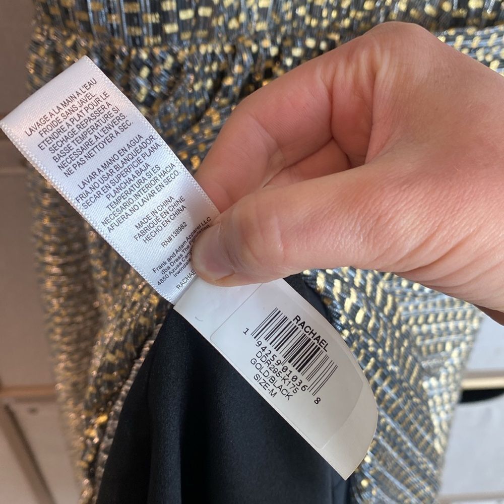 Dress The Population Rachael metallic midi dress - Picture 6 of 10